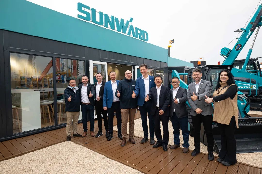 Bauma 2022 | 持续加码欧洲高端市场，“必发集团绿”闪灼德国慕尼黑