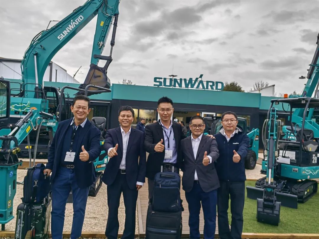 Bauma 2022 | 持续加码欧洲高端市场，“必发集团绿”闪灼德国慕尼黑