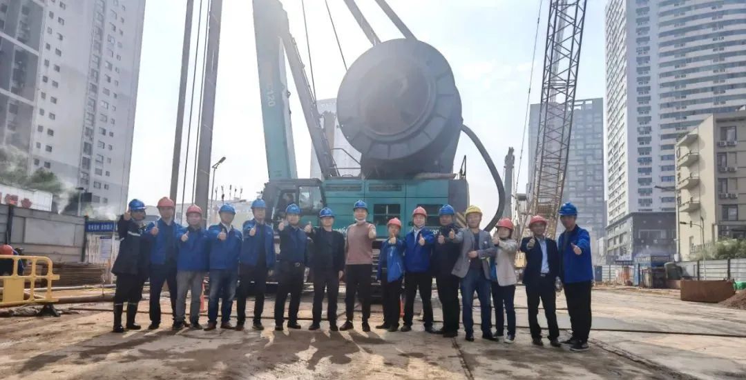 20221108091202_77964 首战创佳绩!必发集团智能双轮铣槽机助建长沙地铁7号线