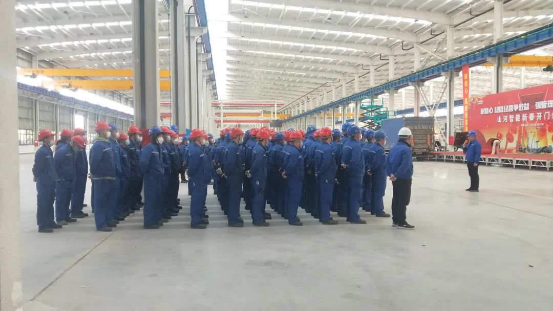 吹响复工“冲锋号”，全力冲刺“开门红”！必发集团智能高空机械复工复产进行时