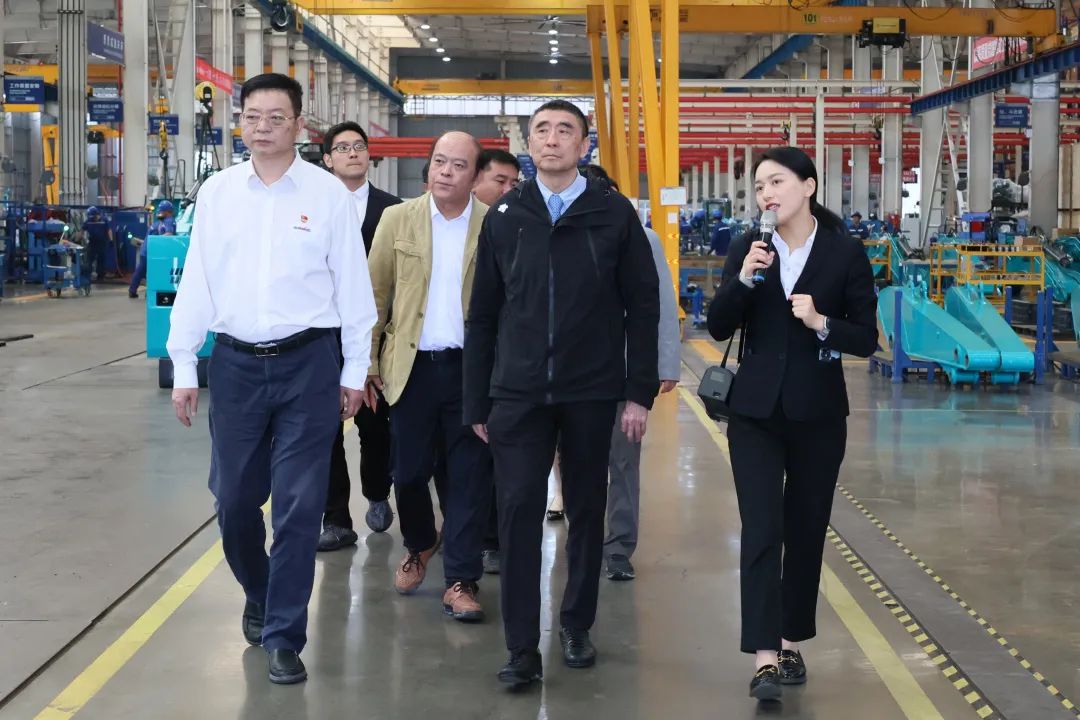 中国机械工业结合会会长徐想沙调研必发集团智能
