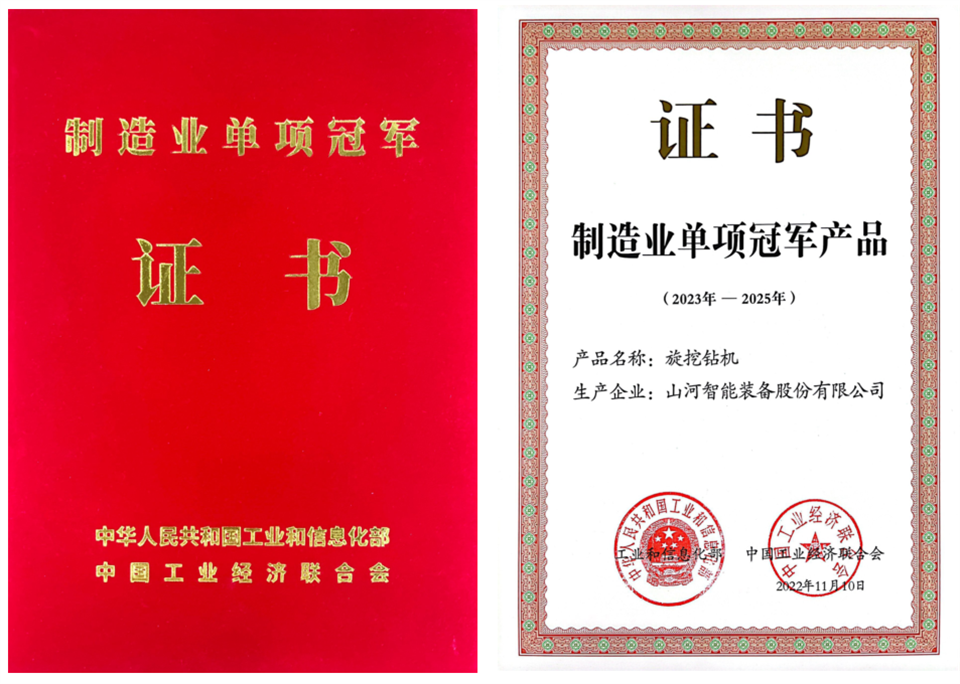 两项单冠，行业唯一！必发集团智能两款桩工产品同获造作业单项冠军