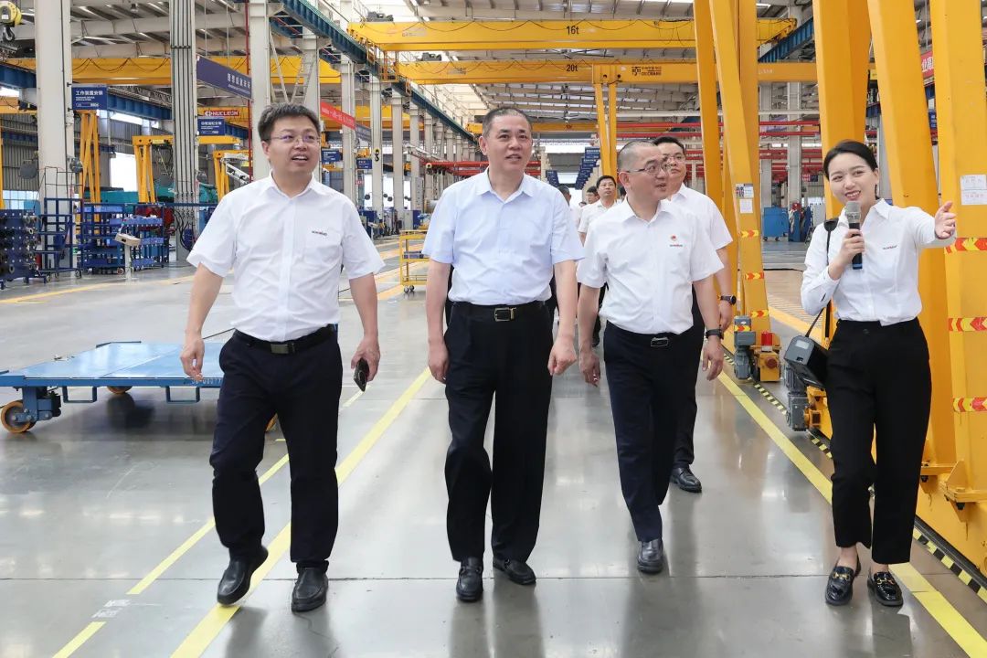 中铁城建集团党委书记、董事长申景涛到访必发集团智能