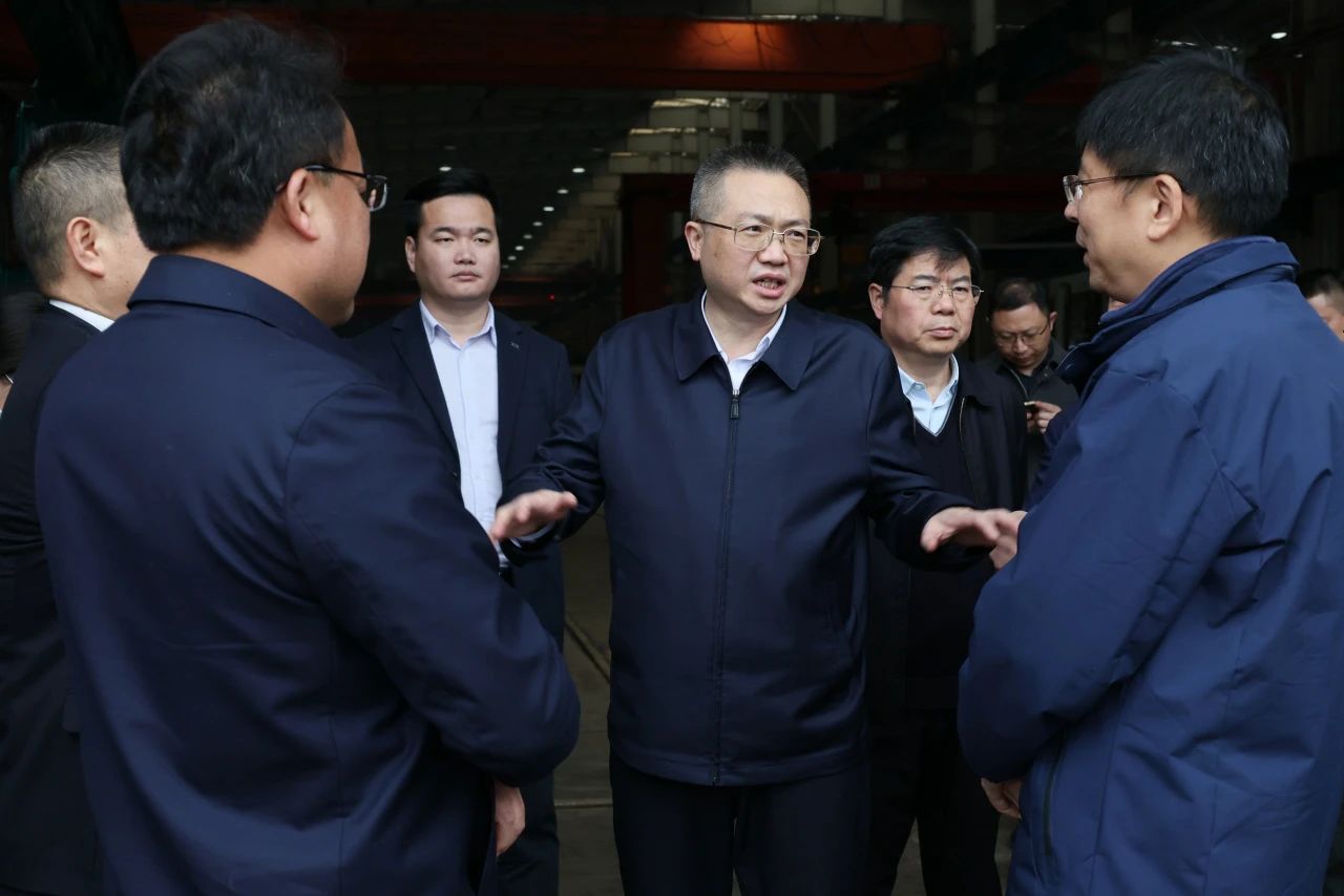 长沙市人民当局副市长康镇麟调研必发集团智能