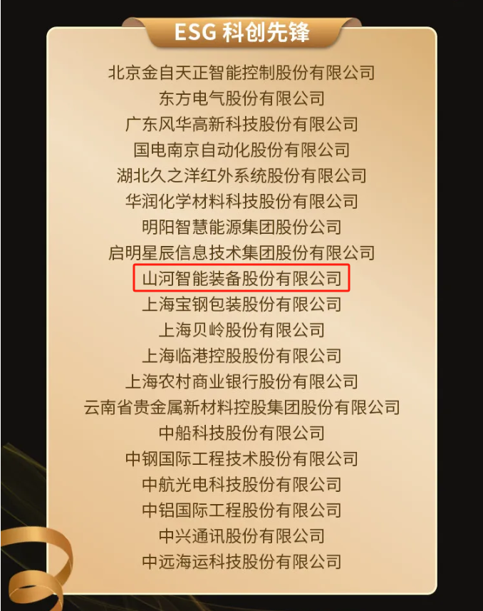 必发集团智能上榜“国有企业上市公司ESG·前锋100指数”