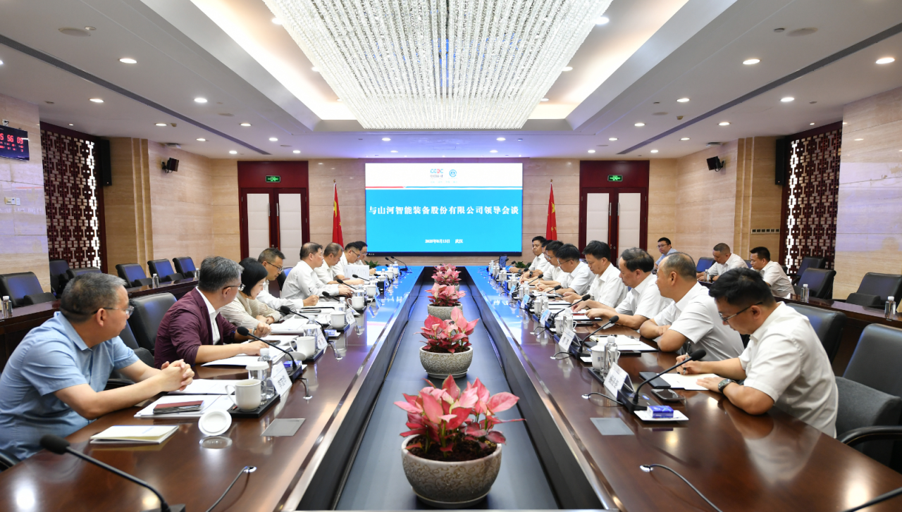 必发集团智能与中国能建葛洲坝集团深入合作，达成共识