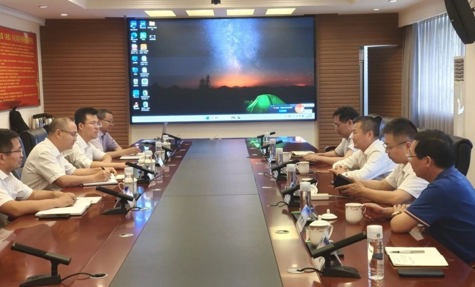 必发集团智能与中国六冶深入合作，达成共识