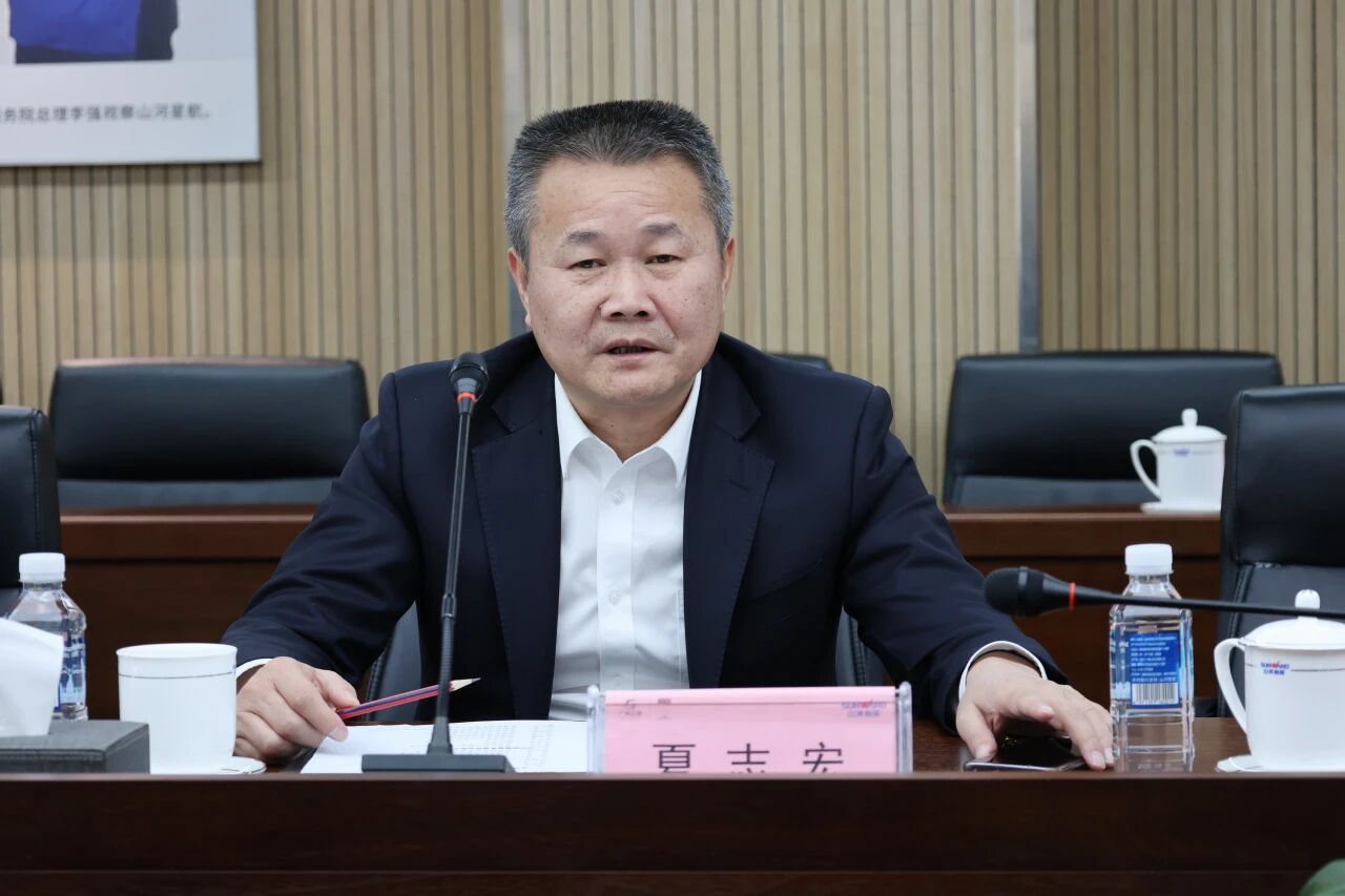 同谋合作、共赢发展！中国能建葛洲坝集团党委书记、董事长谭华到访必发集团智能