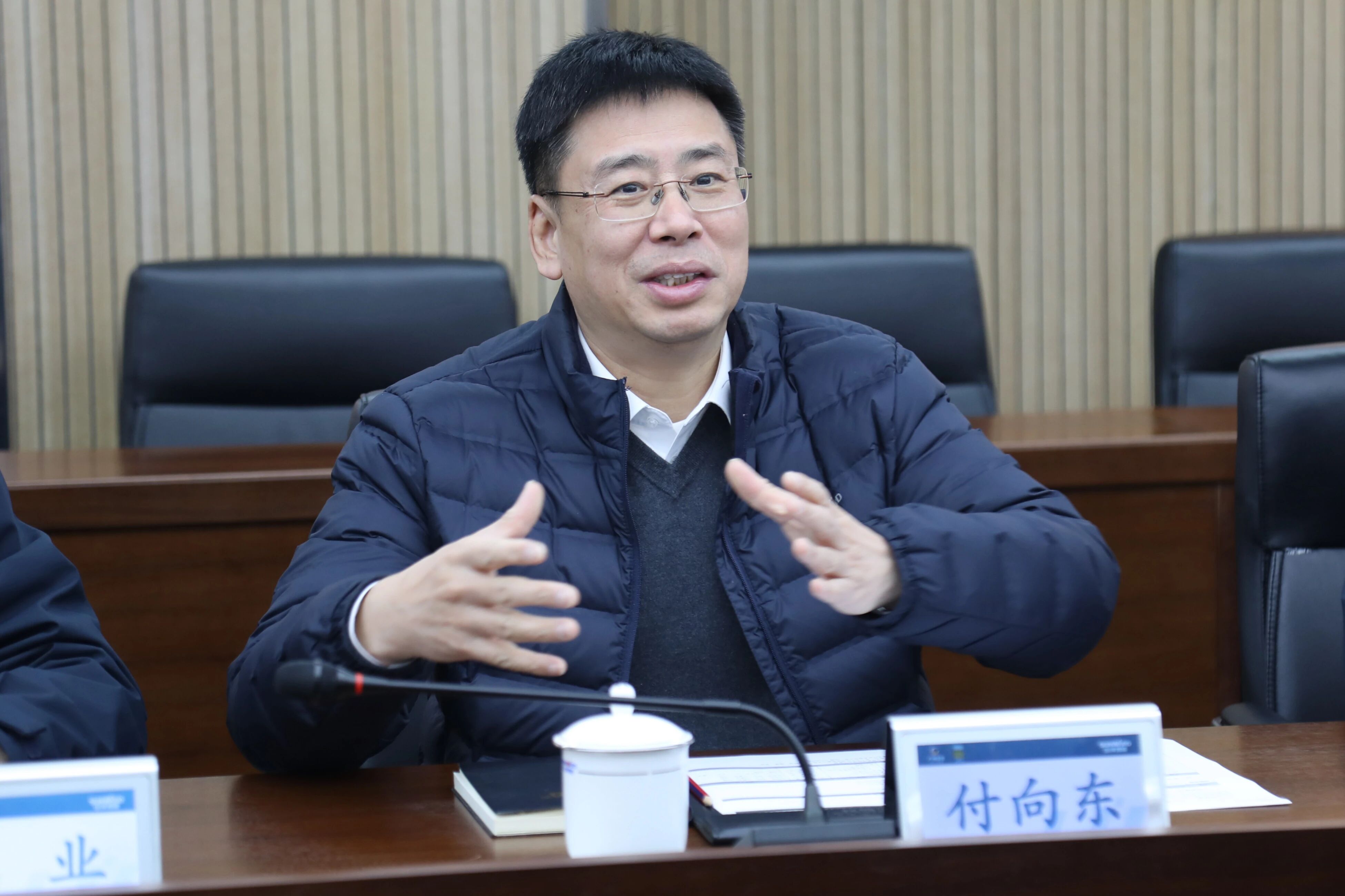 中国出口信誉保险公司湖南分公司掌管人蔡旺到访必发集团智能