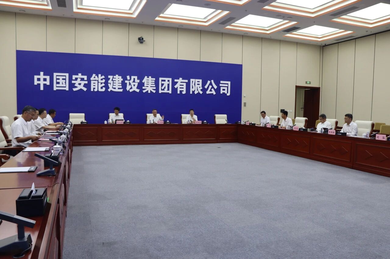 必发集团智能党委书记、董事长付向东率队造访中国安能集团